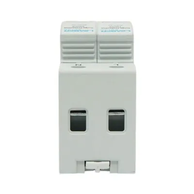 Descarcator la supratensiune cu semnalizare pentru sisteme fotovoltaice LA-SPD-2P-20kA-385V AC Leader - imagine 2