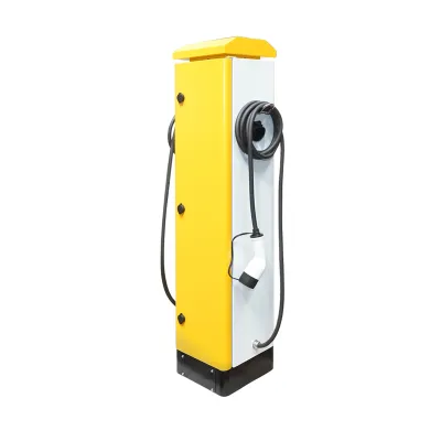 Statie de incarcare 380V, Type 2, 5M, AC 43 KW (2x22KW) cu 2 conectori de incarcare - imagine 4