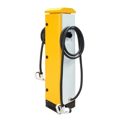 Statie de incarcare 380V, Type 2, 5M, AC 2x22 KW cu 2 conectori de incarcare - imagine 4