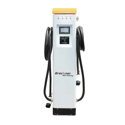 Statie de incarcare 380V, Type 2, 5M, AC 2x22 KW cu 2 conectori de incarcare