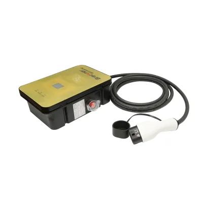Statie de incarcare 380V, 5M, Type 2, AC 22KW de perete, cu conector de incarcare - imagine 3