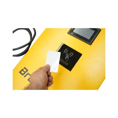 Statie de incarcare 380V, Type 2, 5M, AC 22KW cu 2 conectori, montaj pe perete - imagine 4