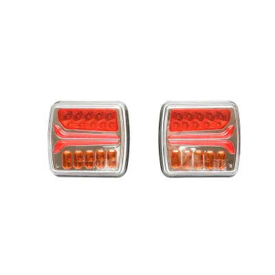 Set lampi remorca LED  12-24V cu magnet si control wireless Breckner Germany - imagine 2