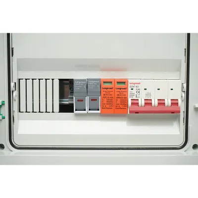 Tablou sigurante echipat DC/AC pentru sistem 380V  5-10KW cu invertoare ON/OFF Grid prosumator - imagine 3