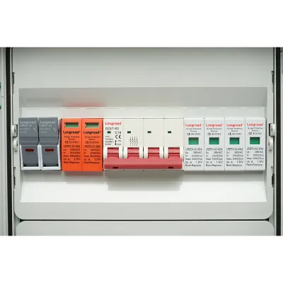 Tablou sigurante echipat DC/AC pentru sistem 380V  5-10KW cu invertoare ON/OFF Grid prosumator - imagine 2