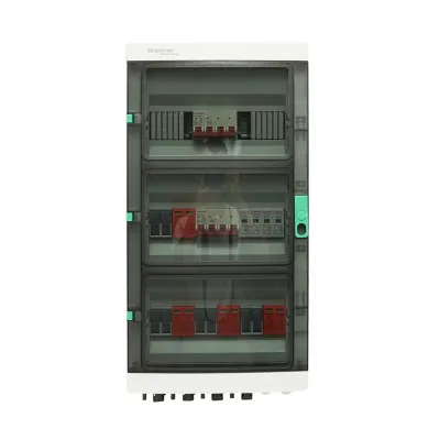Tablou sigurante echipat DC/AC pentru sisteme fotlvotaice 10-20KW cu invertoare ON/OFF Grid prosumator - imagine 2