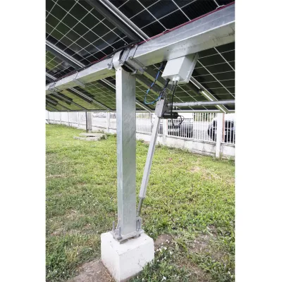 Sistem complet montare, structura tracker solar automat 14,75 KW, 1 rand Breckner Germany - imagine 6
