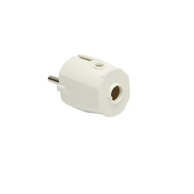 Stecher Schuko cu impamantare alb 16A, 250V Breckner Germany - imagine 4