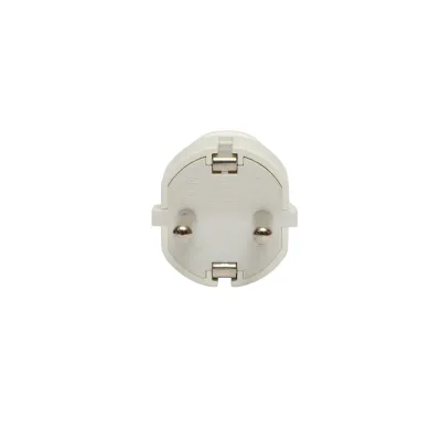 Stecher Schuko cu impamantare alb 16A, 250V Breckner Germany - imagine 2