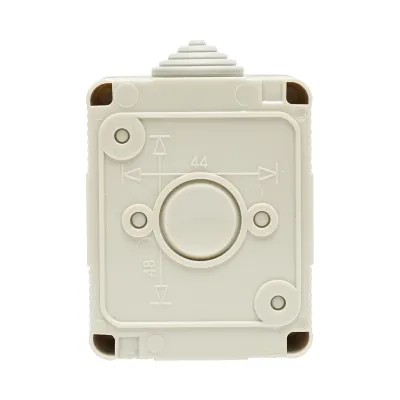 Intrerupator dublu aplicat PT de exterior IP55, 10AX, 250V Breckner Germany - imagine 2