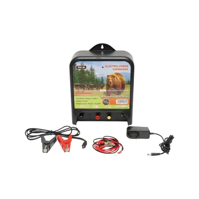 Aparat generator impulsuri DC 220V/AC 12V, 7 Joule bovine-urs-mistret gard electric Thor - imagine 4