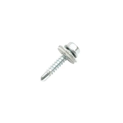 Set 600 buc suruburi autoforante cap hexagonal cu saiba EPDM 4.8x25mm DIN7504K