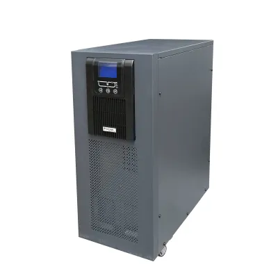 UPS monofazic 6KVA/6KW cu baterii 16x9Ah LCD, USB, AVR Breckner Germany - imagine 3