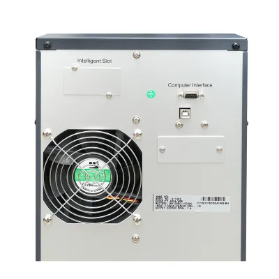 UPS monofazic 6KVA/6KW cu baterii 16x9Ah LCD, USB, AVR Breckner Germany - imagine 6
