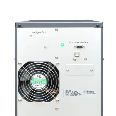 UPS monofazic 10KVA/10KW cu baterii 16x9Ah LCD, USB, AVR Breckner Germany - imagine 4