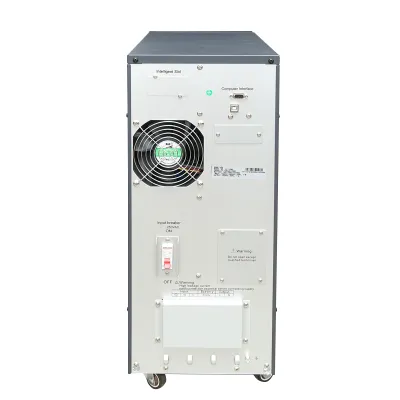 UPS monofazic 10KVA/10KW cu baterii 16x9Ah LCD, USB, AVR Breckner Germany - imagine 3