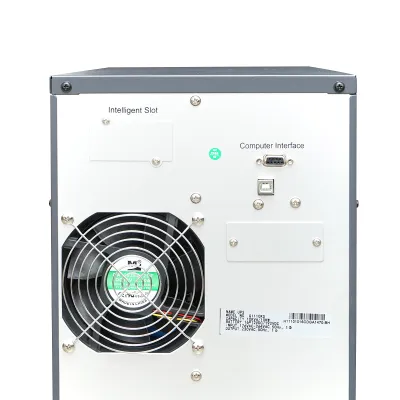UPS monofazic 10KVA/10KW cu baterii 16x9Ah LCD, USB, AVR Breckner Germany - imagine 6
