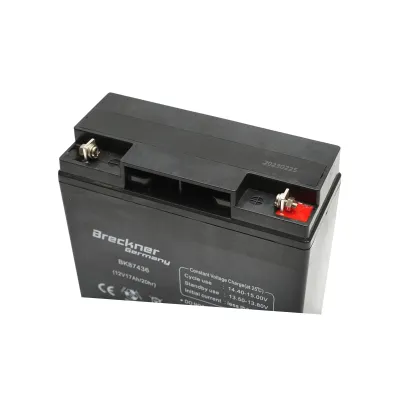 Baterie plumb acid 12V, 17Ah 20HR SLA pentru gard electric 180x75x165mm Breckner Germany - imagine 4