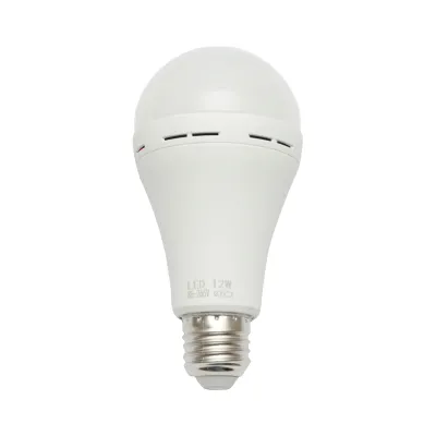 Bec LED 12W, 220V, E27, lumina rece 6500K, emergenta cu sistem de avarie si baterie reincarcabila 1200mah