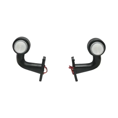 Set lampi gabarit laterale LED NEON rosu-alb 12V-24V Breckner Germany
