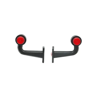 SET Lampa gabarit laterale LED NEON rosu-alb 12V-24V Breckner Germany - imagine 2