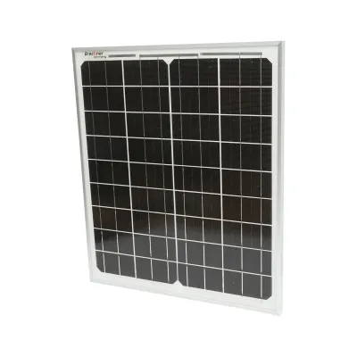Panou solar fotovoltaic 20W monocristalin 410x350x17mm Breckner Germany - imagine 2