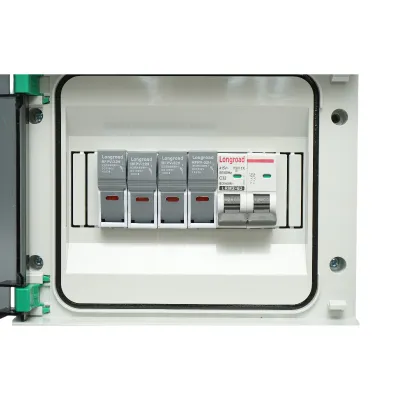Tablou sigurante 8 module, echipat monofazat pentru sisteme 3-6KW Breckner Germany - imagine 3