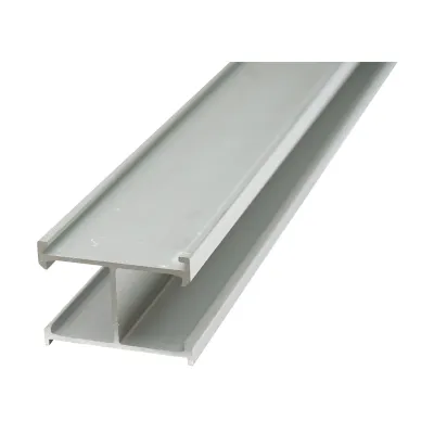Bara sustinere prinderi panouri solare profil H din aluminiu 2.5M-sistem A, 20mm Breckner Germany - imagine 2