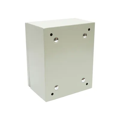 Tablou electric metalic cu contrapanou, PT 250x200x150mm, IP65 - imagine 4