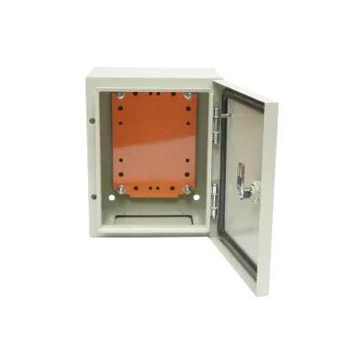 Tablou electric metalic cu contrapanou, PT 250x200x150mm, IP65 - imagine 2