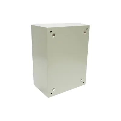 Tablou electric metalic cu contrapanou PT 400x300x165mm IP65 Breckner Germany - imagine 4