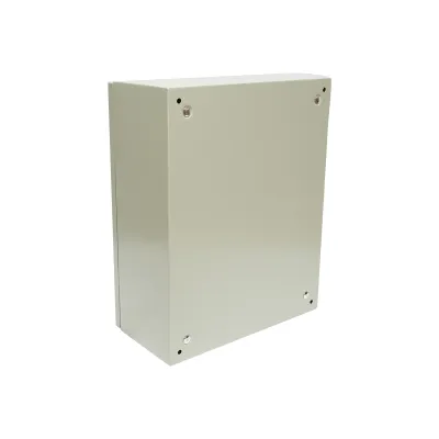 Tablou electric metalic cu contrapanou, PT 500x400x200mm, IP65 - imagine 4