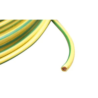 Cablu impamantare din cupru, 10m pentru panouri solare MYF 1x16mm, 450/750V verde galben - imagine 3