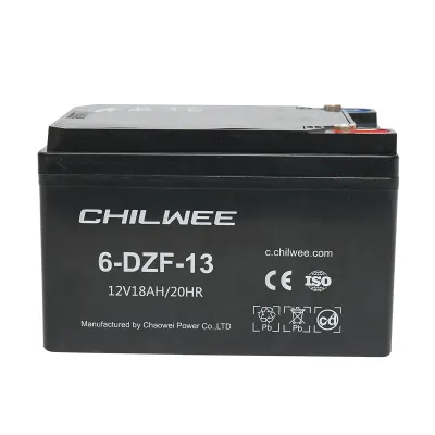 Baterie VRLA cu gel pentru bicicleta electrica cu grafen 6-DZF-13, 12V, 18AH-20HR CHILWEE