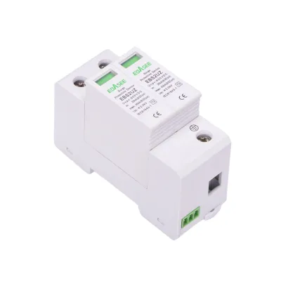Descarcator supratensiune cu semnalizare pentru sisteme fotovoltaite 2P, 20-40KA, 600VDC EBS2UZ - imagine 3
