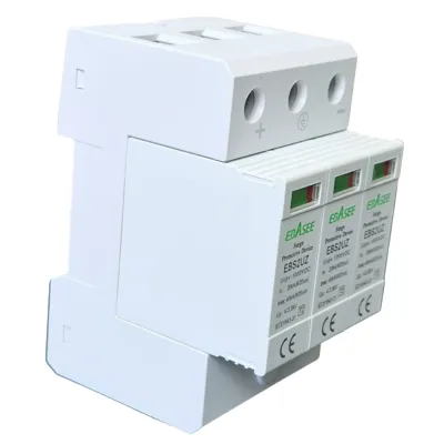 Descarcator supratensiune cu semnalizare pentru sisteme fotovoltaite 3P, 20-40KA, 1000VDC EBS2UZ - imagine 3