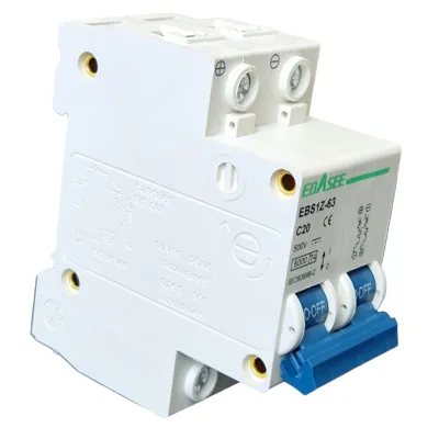 Siguranta automata tip intreruptor 2P, 20A 500V, EBS1Z-63, Ebasee - imagine 3