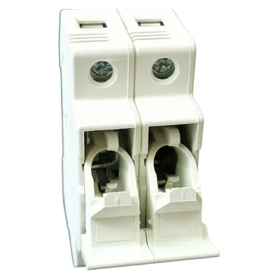 Soclu sigurante fuzibile 10x38mm, 2P, 32A, RT18Z-32 Ebasee - imagine 3