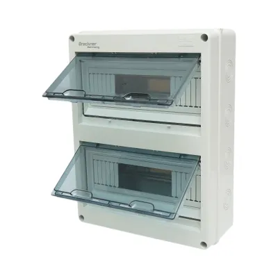 Tablou electric aplicat 2 randuri, 24 module 270x350x130mm IP65 Breckner Germany - imagine 2
