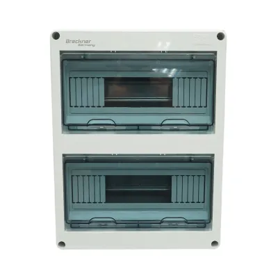 Tablou electric aplicat 2 randuri, 24 module 270x350x130mm IP65 Breckner Germany