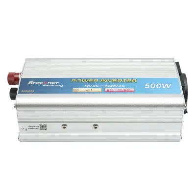 Invertor tensiune 12V-220V 500W cu unda sinusoidala modificata Breckner Germany - imagine 5