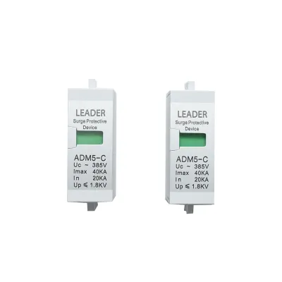 Set 2 cartuse pentru descarcator supratensiune AC SPD 2P-40KA Leader