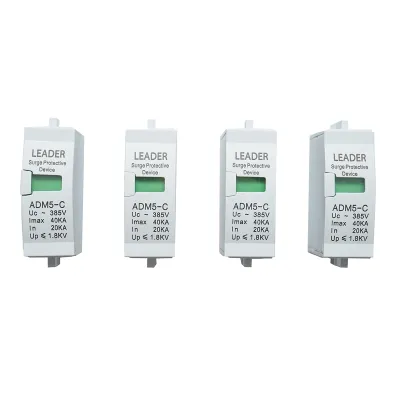 Set 4 cartuse pentru descarcator supratensiune AC SPD 4P-40KA Leader