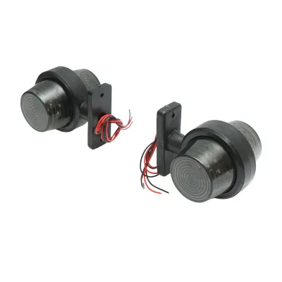 Lampi laterale gabarit LED fumurie 12/24V, rosu-alb FR0117 Breckner Germany - imagine 2