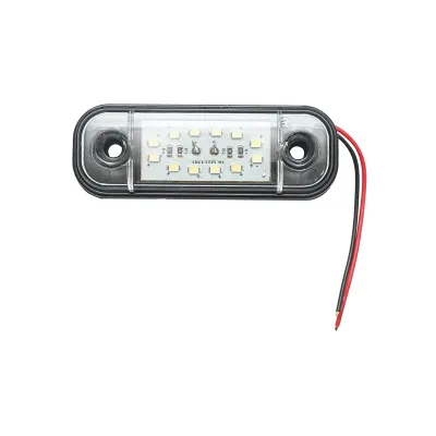 Lampa laterala gabarit slim LED 12-24V, alba FR0175 Breckner Germany