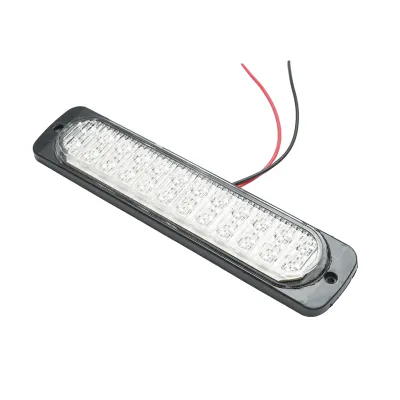 Lampa laterala gabarit slim LED 12-24V, alba FR0280 Breckner Germany - imagine 3