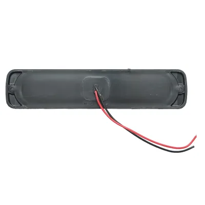 Lampa laterala gabarit slim LED 12-24V rosie 195x45x15mm FR1280 Breckner Germany - imagine 2