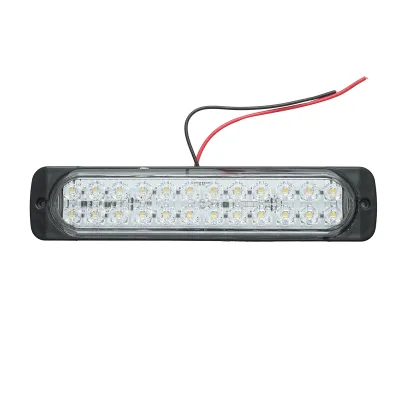 Lampa laterala gabarit slim LED 12-24V, alba FR1280 Breckner Germany