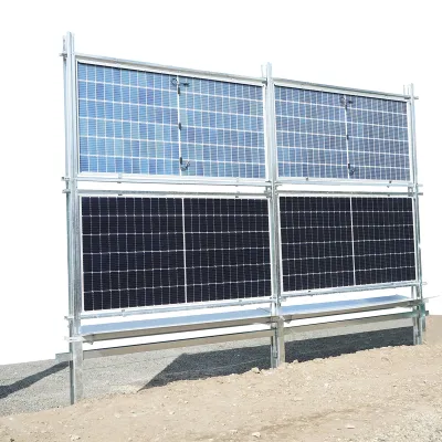Kit gard, structura pentru 20 panouri solare fotovoltaice bifaciale 660-680W - imagine 4