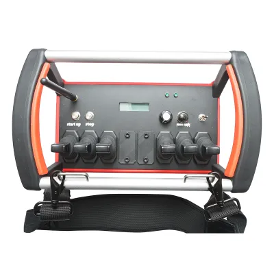 Telecomanda industriala wireless cu 6 comenzi DC 24V, IP65, 1000m Breckner Germany - imagine 3
